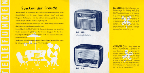 Bajazzo 56; Telefunken (ID = 2085886) Radio