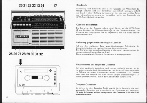 bajazzo compact 101; Telefunken (ID = 2680578) Radio