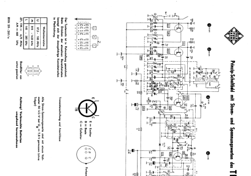 Bajazzo-Transistor 3991L; Telefunken (ID = 1127656) Radio