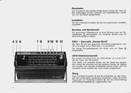 Bajazzo Universal 301; Telefunken (ID = 2680162) Radio