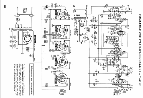 Bayreuth 653WL ; Telefunken (ID = 26427) Radio