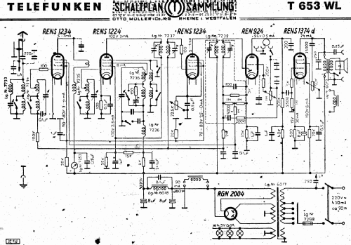 Bayreuth 653WL ; Telefunken (ID = 2854720) Radio