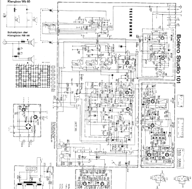 Bolero Studio 101; Telefunken (ID = 899905) Radio