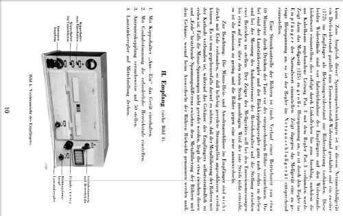 E437S 'Brotkiste / Brotkasten' ; Telefunken (ID = 952479) Commercial Re