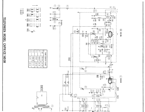 Caprice 5451W; Telefunken (ID = 735912) Radio