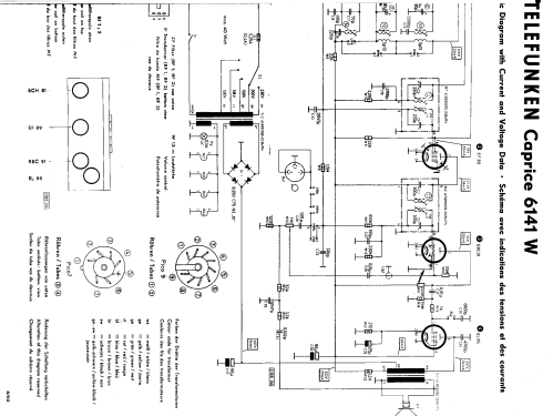 Caprice 6141W; Telefunken (ID = 1215446) Radio