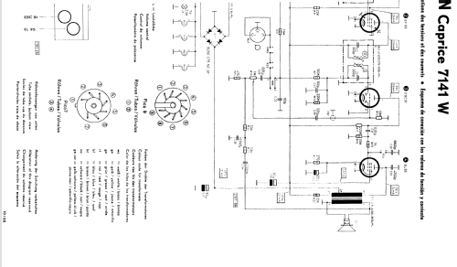 Caprice 7141W; Telefunken (ID = 1970139) Radio