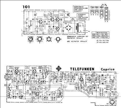 caprice-clock 101; Telefunken (ID = 43898) Radio