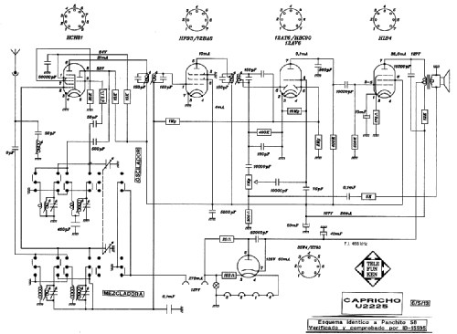 Capricho U2225; Telefunken (ID = 1455893) Radio