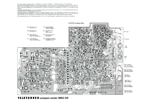 Compact Center 6002 HiFi; Telefunken (ID = 2655537) Radio