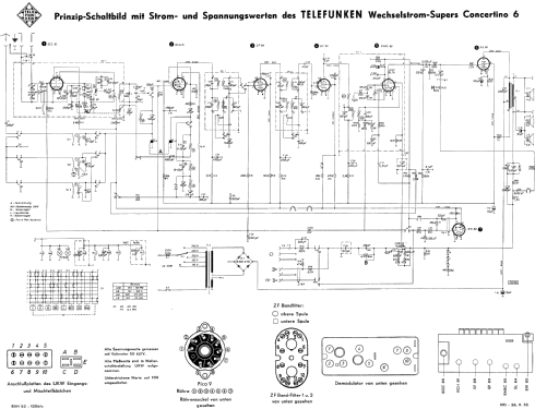 Concertino 6; Telefunken (ID = 368296) Radio