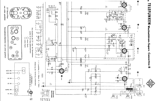 Concertino 8; Telefunken (ID = 205004) Radio