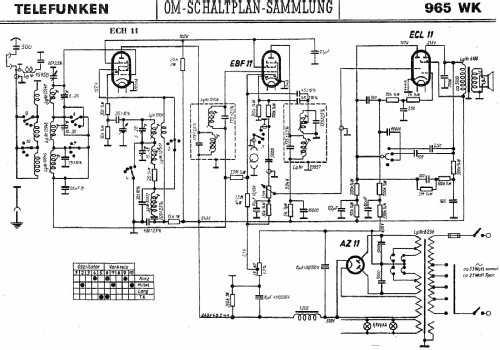 Condor 965WK ; Telefunken (ID = 2873955) Radio