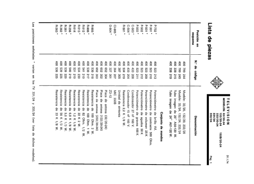 Constelación TV-332-24 Sensor Electronic; Telefunken (ID = 2445702) Televisore