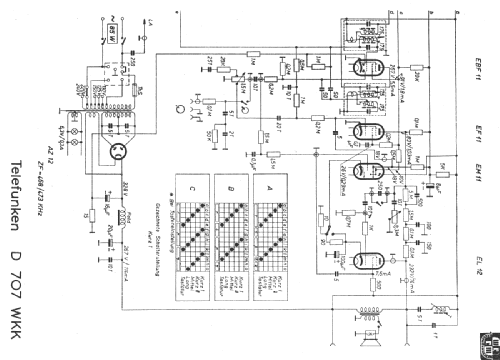 D707WKK; Telefunken (ID = 1681099) Radio