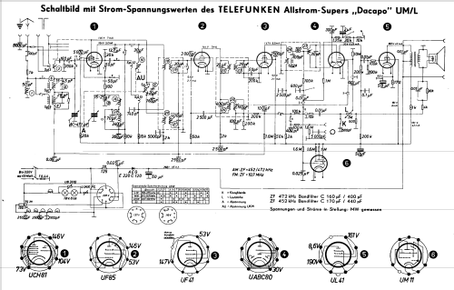 Dacapo 1952; Telefunken (ID = 1796315) Radio