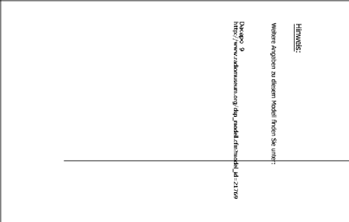 Dacapo 9; Telefunken (ID = 41510) Radio