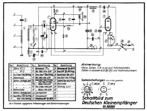 Deutscher Kleinempfänger 1938 DKE38; Telefunken (ID = 1953383) Radio