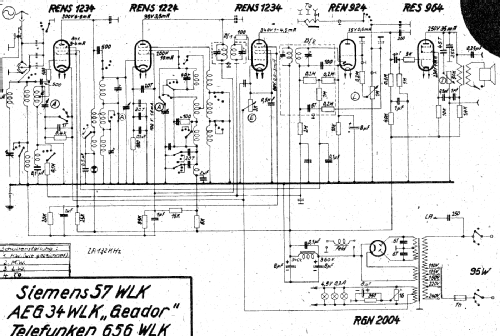 Deutschland 656WLK ; Telefunken (ID = 3007562) Radio