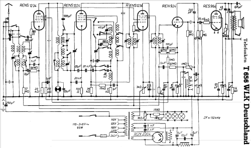 Deutschland 656WLK ; Telefunken (ID = 720032) Radio