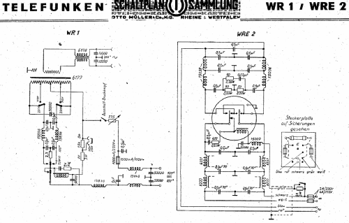 Einbau-Wechselrichter WRE2; Telefunken (ID = 2892643) A-courant