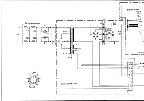Elektronischer Antennenverteiler V119LW; Telefunken (ID = 440314) RF-Ampl.