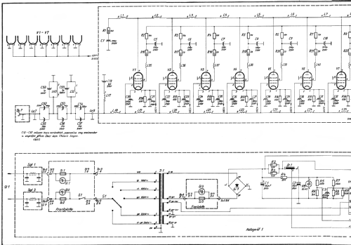 Elektronischer Antennenverteiler V 122 UK; Telefunken (ID = 438607) HF-Verst.