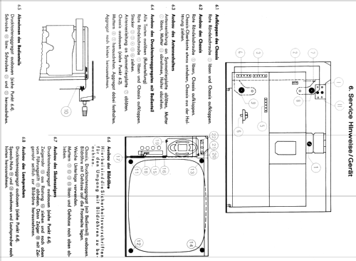 FE105P; Telefunken (ID = 1280927) Television