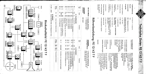 FE12/43SF; Telefunken (ID = 658633) Television