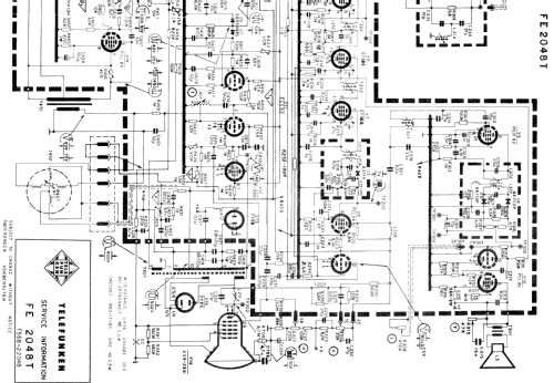 FE2048T; Telefunken (ID = 1532318) Television