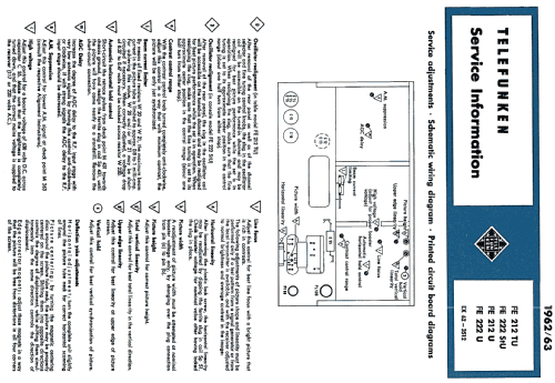 FE222StU; Telefunken (ID = 698383) Television