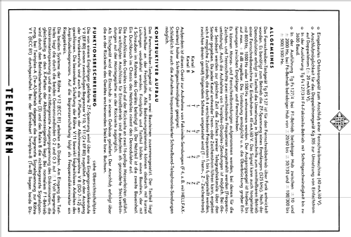Fernschreiber-Tastgerät Tg Fs 127/3; Telefunken (ID = 1353359) Morse+TTY