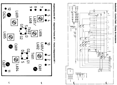 FM/AM Quartz-PLL Synthesizer Tuner RT 300; Telefunken (ID = 1329153) Radio