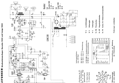 Gavotte 1253; Telefunken (ID = 2032079) Radio