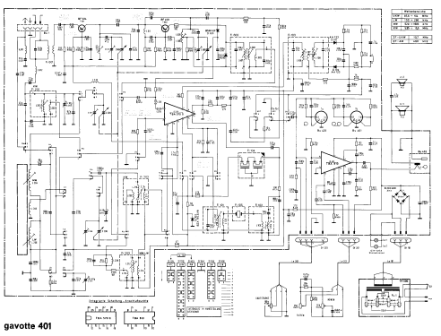 gavotte 401; Telefunken (ID = 103173) Radio