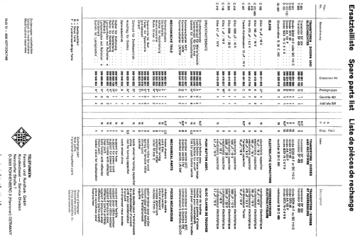 gavotte 401; Telefunken (ID = 103178) Radio