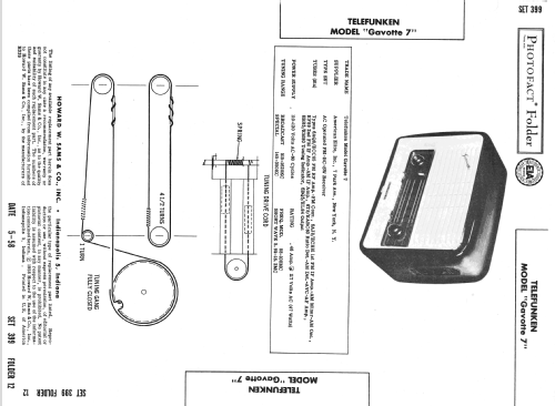 Gavotte 7; Telefunken (ID = 2606434) Radio