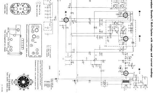 Gavotte 7 Export HiFi-System; Telefunken (ID = 724898) Radio