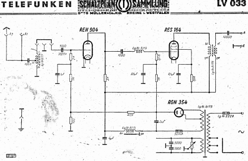 Gemeinschafts-Antennenverstärker LV033W; Telefunken (ID = 2885530) RF-Ampl.