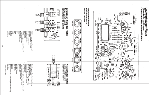 HiFi Cassettendeck HC-750M; Telefunken (ID = 1018412) Sonido-V