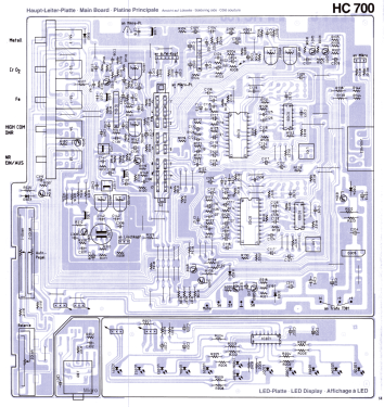 HiFi Cassettendeck HC 700; Telefunken (ID = 2897954) Enrég.-R