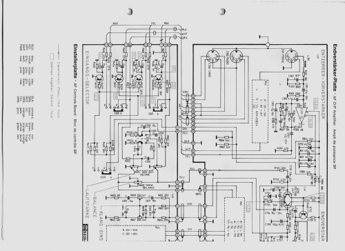 HiFi Stereo Amplifier MA2; Telefunken (ID = 995691) Ampl/Mixer