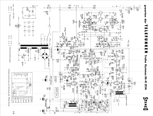 Hymnus 2114; Telefunken (ID = 773920) Radio