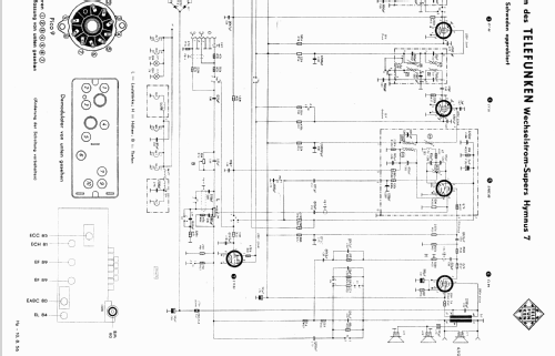 Hymnus 7; Telefunken (ID = 336653) Radio