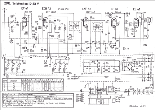 ID52V; Telefunken (ID = 355783) Car Radio