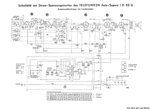 ID53U; Telefunken (ID = 306539) Car Radio