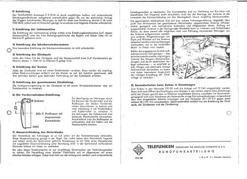 IID52M; Telefunken (ID = 1452526) Car Radio