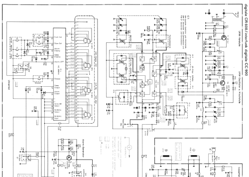 Interfunk Digitale CC 900; Telefunken (ID = 183971) Radio