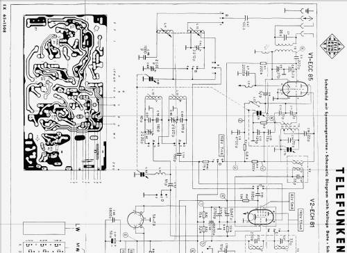 Jubilate 1651L; Telefunken (ID = 2454498) Radio