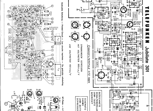 Jubilate 301; Telefunken (ID = 278869) Radio